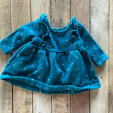 Blue Polka Dot Dress | newborn | Carter's