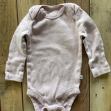Organic Pale Pink Onesie | 0-3 mo | Honest Baby