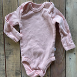 Organic Pink Onesie | 0-3 mo | Honest Baby