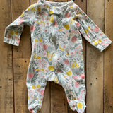 Garden Zip Up Pajama | 0-3 mo | Carter's