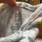 Garden Zip Up Pajama | 0-3 mo | Carter's