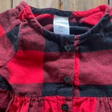 Buffalo Plaid Dress | 0-3 mo | Carter's