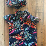 Hawaiian Romper Set| 3-6 mo | Volcom
