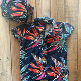 Hawaiian Romper Set| 3-6 mo | Volcom