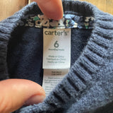Midnight Blue Sweater | 3-6 mo | Carter's