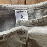 Grey Long Sleeve | 3-6 mo | Carter's