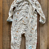 White Dogs Pajama | 6-9 mo | Magnetic Me