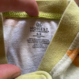 Organic Taco Zip Up Pajama |  6-9 mo | Honest Baby