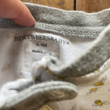 Bees Zip Up Pajama | 6-9 mo | Burt's Bees