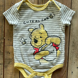 Winnie Stripe Onesie | 6-9 mo | Disney Baby