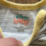 Winnie Stripe Onesie | 6-9 mo | Disney Baby