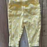 Yellow Ruffle Pants | 3-6 mo | Carter's