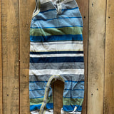 Striped Overall| 6-9 mo | Burt's Bees
