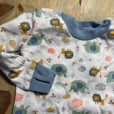 Wild Animal Long Sleeve | 3-6 mo