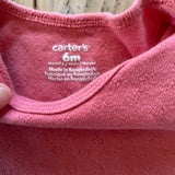 Pink Onesie | 3-6 mo | Carter's