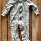 Gray Train Zip Up Pajama | 6-9 mo | Carter's