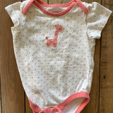 Giraffe Onesie | 3-6 mo | Jumping Beans