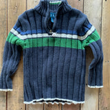 Blue & Green Quarter Zip Fleece Sweater | The Children's Place