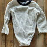 White Long Sleeve Onesie | 18-24 mo | The Children's Place