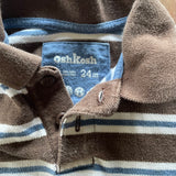 Striped Polo Onesie | 18-24 mo | Osh Kosh