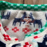 Reindeer Zip Up Pajama | 6-9 mo | Cat & Jack