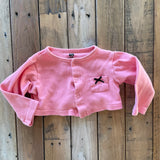 Pink Cardigan | 9-12 mo | HB