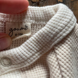 Waffle Snap Up Gown | Goumi