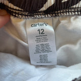 Zebra Ruffle Skirt | 9-12 mo | Carter's