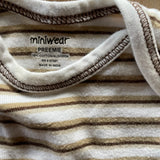 Striped Short Sleeve Onesie | MiniWear