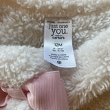 Cream Fleece Vest| 9-12 mo | Carter's