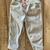 Fleece Grey Sweats | 9-12 mo | Carter's