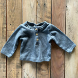Organic Long Sleeve Henley | H&M