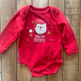 Santa's Favorite Onesie | 6-9 mo | Weeplay
