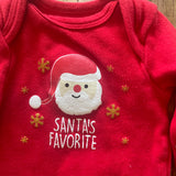 Santa's Favorite Onesie | 6-9 mo | Weeplay