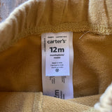 Mustard Pants | 9-12 mo | Carter's