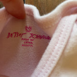 Light Pink Onesie | 6-9 mo | Betsy Johnson