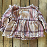 Plaid Pink Dress | 6-9 mo | Osh Kosh