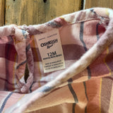 Plaid Pink Dress | 6-9 mo | Osh Kosh