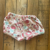 Pink Floral Shorts | 6-9 mo | Chick Pea