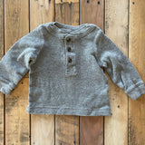 Grey Long Sleeve | 3-6 mo | Carter's
