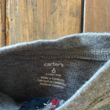 Grey Long Sleeve | 3-6 mo | Carter's