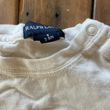 Plain White Shirt | 3-6 mo | Ralph Lauren