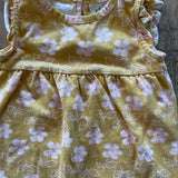 Yellow Floral Romper | 6-9 mo | Carter's
