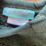 Monster Green Fleece Sweater | 3-6 mo | Pekkle