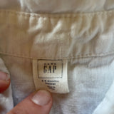 White Polo Long Sleeve | 3-6 mo | Baby Gap