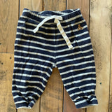 Blue Stripe Pants | 3-6 mo | Baby Gap