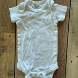 Solid White Onesie | 3-6 mo | Gerber