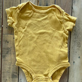 Mustard Yellow Onesie | 3-6 mo | Carter's