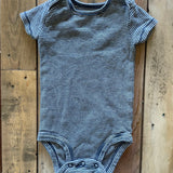 Navy & White Stripe Onesie | 3-6 mo | Carter's