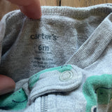 Mr Frog Zip Up Pajama | 3-6 mo | Carter's